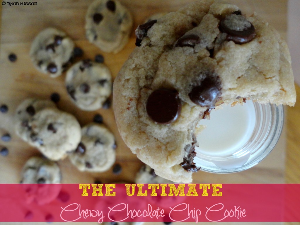 Ultimate Chewy Chocolate Chip Cookie