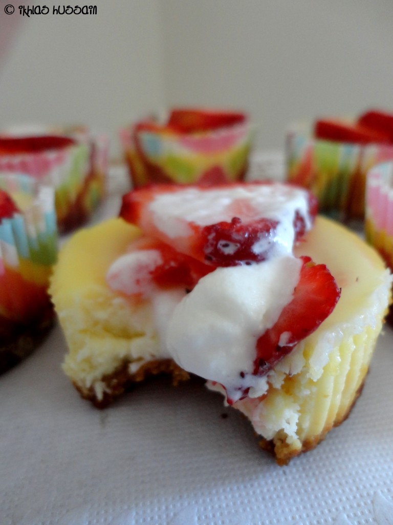 Mini New York Style Cheesecakes