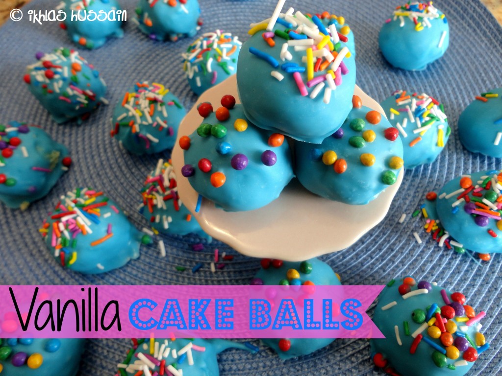 Vanilla Cake Balls