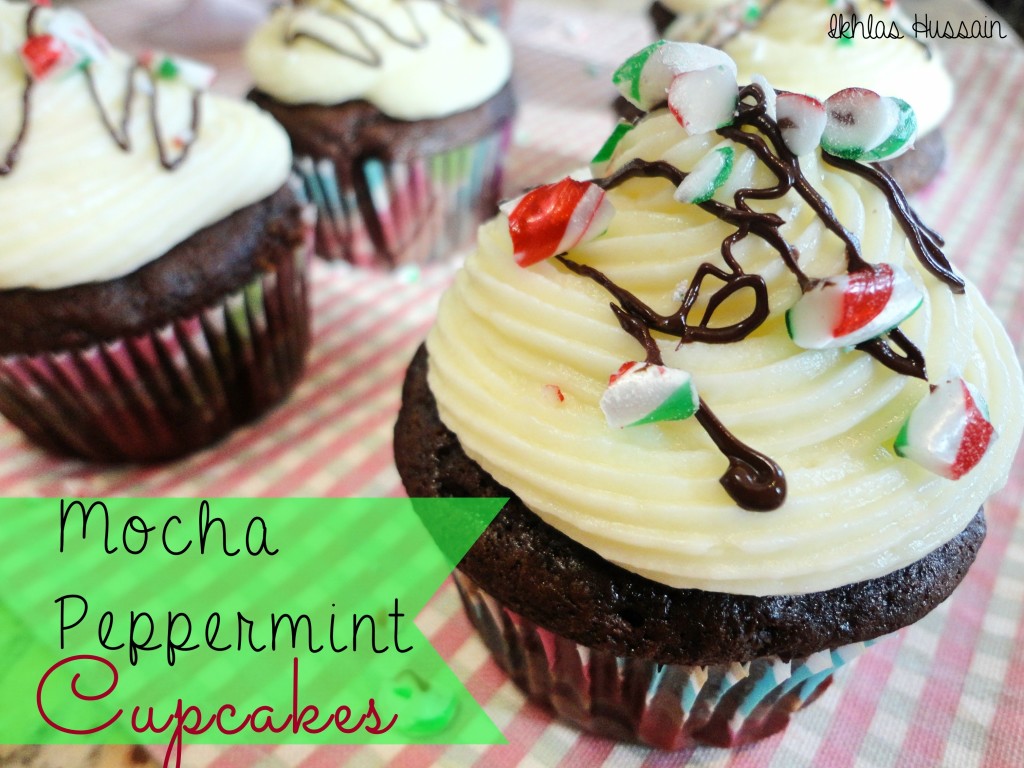 Mocha Peppermint Cupcakes