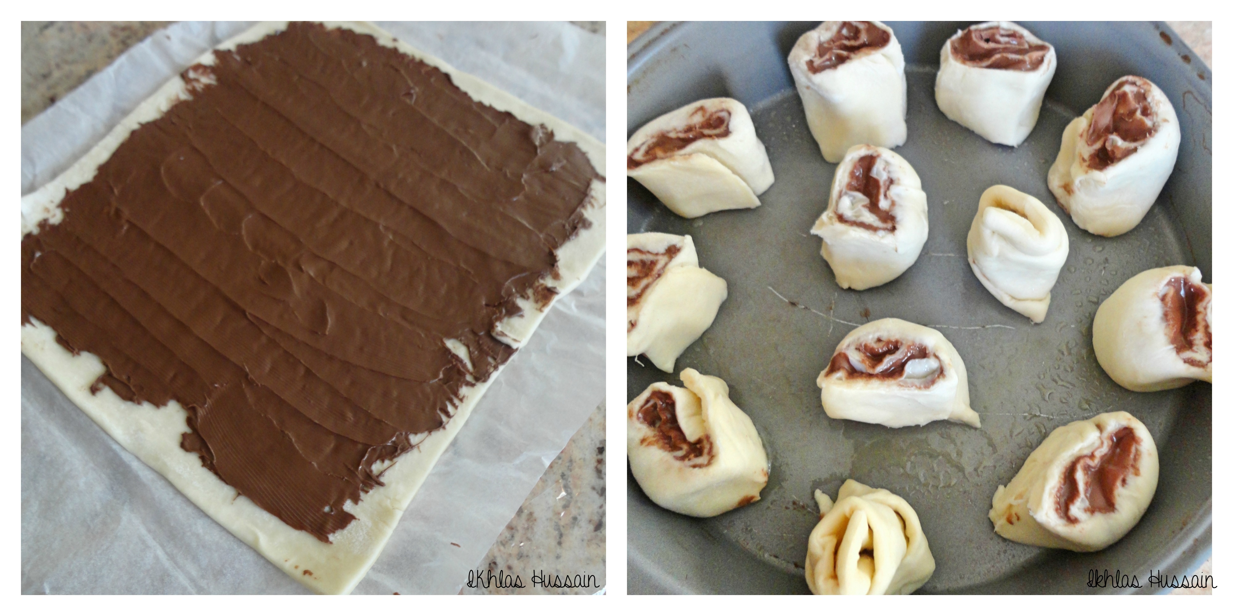 Nutella Rolls - The Whimsical Whims of Ikhlas Hussain