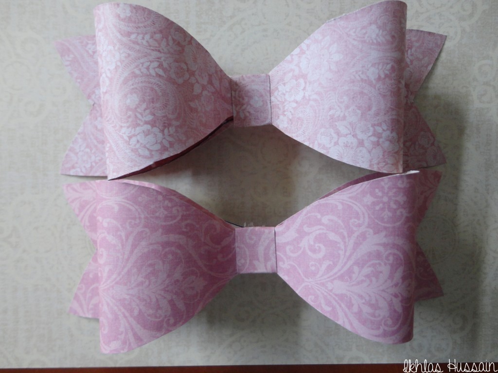 diy: paper bows