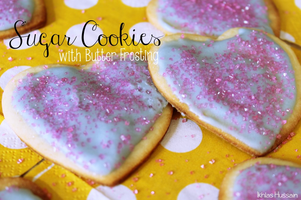 Sugar Cookies with Butter Frosting