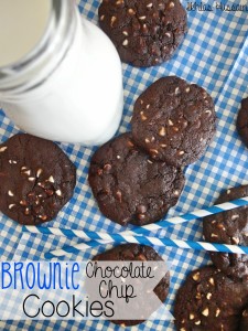 brownie chocolate chip cookies