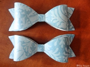 diy: paper bows