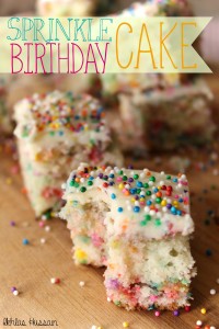 Sprinkle Birthday Cake