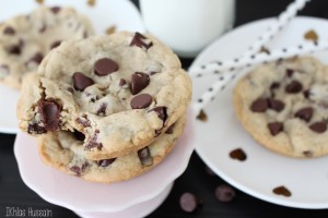 Deep Dish Chocolate Chip Cookies