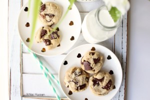 Chocolate Chunk Cookies with Sea Salt