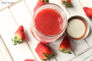 Homemade Strawberry Sauce